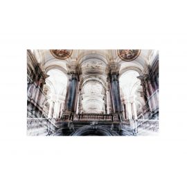 Glass picture cathedral hall 90x150