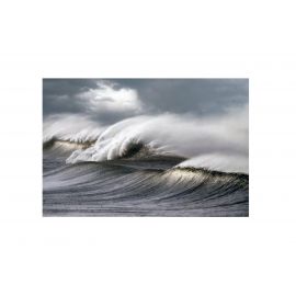 Glass picture ocean wave 90x150