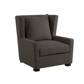 Stol  Kingston halvrund B81 D93 H89 Lin Sober