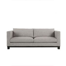 Sofa Chicago B230 D90 H90 stoff Lin Kalk
