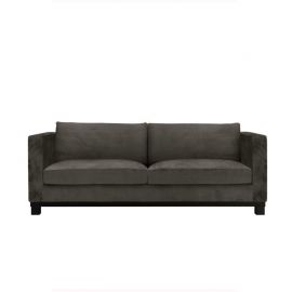 Sofa Chicago B230 D90 H90 stoff Velour Mole