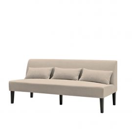 Spisestue sofa Milwaukee B202 D82 H88 Lin Kalk