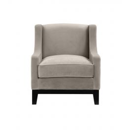 Stol Housten B75 D60 H80 velour Beige