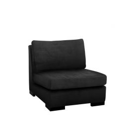 Modulsofa 1 seter 80x94x74 Velour Black