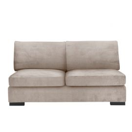 Modulsofa 2 seter 160x94x74 Velour Beige