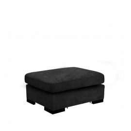 Modul pall / skammel 70x94x42 Velour Black