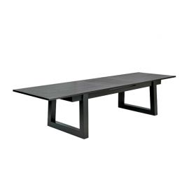 Spisebord Haag sort heltre eik B: 260, D:100, H:75+1 x 70cm