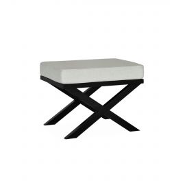 Krakk med Kryss H50 B68 D47 lin sand