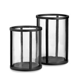 Lanterne Ø23cm x H26cm matt Black 148931