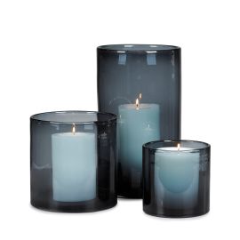 Lysglass Auckland Ø15cm høyde 15cm black 149027