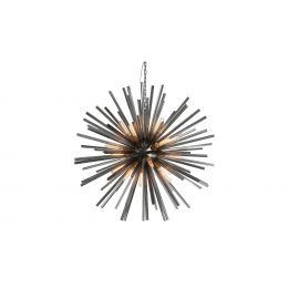 Taklampe Star Ø75 smoke grey glass