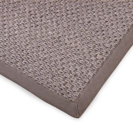 Sisal teppe taupe 200x300cm med kanting