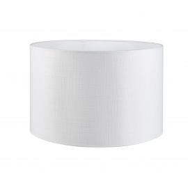 Lampeskjerm Ø50cm høyde 30cm lin Hvit