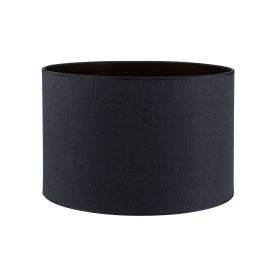 Lampeskjerm Ø50cm høyde 30cm lin Sort