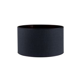 Lampeskjerm Ø25cm høyde 18cm lin Black / Black 290042