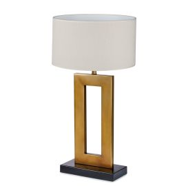 Bordlampe Venice Brass H46cm 290134