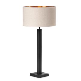 Bordlampe Weston Black H60cm 290153
