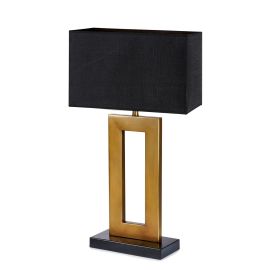 Bordlampe Venice Brass H46cm 290160