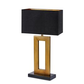 Bordlampe Venice Brass H46cm 290161