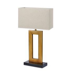 Bordlampe Venice Brass H46cm 290163