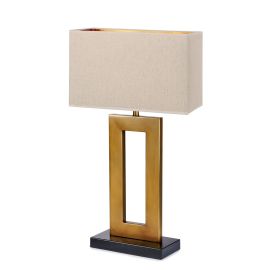 Bordlampe Venice Brass H46cm 290165