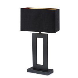 Bordlampe Venice Black H46cm 290167