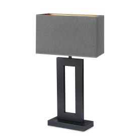 Bordlampe Venice Black H46cm 290168