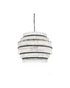 Taklampe San Marco Ø50cm H56 cm 6 lys Black